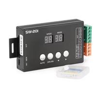 Uxsjakjsd Grabador de Código de Dirección SW201 DMX512, TM512/SM16512/UCS512/GS8512, Etc., para Grabadores de Código DMX512