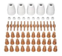 Uxsjakjsd Kit de 110 Boquillas de de Corte por Plasma PT-31, Consumibles y Accesorios para Cortadora de Plasma CUT40 50.