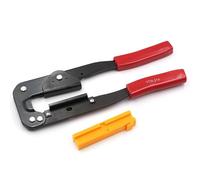 Uxsjakjsd Kit de Alicates de Crimpado YTH-214 FC para Cables Grises, para Conexiones de Cable de Computadora y Conectores de Bocina Simples