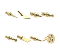 Uxsjakjsd Kit de Alisado para Impresora 3D con 8 Puntas de Soldador, Herramienta de Acabado y Alisado, Soldador para Impresión 3D.