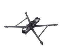Uxsjakjsd Kit de Cuadro de Fibra de Carbono de 10 Pulgadas, Distancia Entre Ejes de 450 mm, para Dron de Carreras FPV de Alcance, Cuadro Resistente.