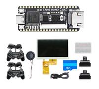 Uxsjakjsd Kit de Juegos Retro Tang Nano 20K FPGA RISC-V Placa de Desarrollo Linux Pantalla LCD de 4,3 Pulgadas Reproductor de Juegos Retro
