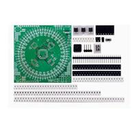 Uxsjakjsd Kit de Placa de Práctica de Soldadura SMD LQFP64. Formación Introductoria de Soldadura para Mejorar el Puerto STC8 Tipo C.