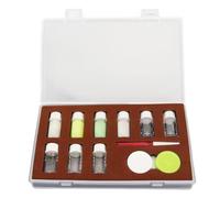Uxsjakjsd Kit de Polvo Fluorescente para Reparación de Relojes, Multifuncional, con Bandeja y Bolígrafo, Herramienta para Relojeros.
