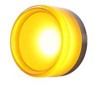 Uxsjakjsd Lámpara de Pared de Vidrio Lámpara de Pared Decorativa Lámpara de Pared LED Naranja