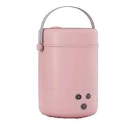 Uxsjakjsd Lavadora Pequeña Portátil para Dormitorio, Minilavadora de Ropa Interior, Color Rosa, con Enchufe Europeo.