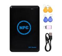 Uxsjakjsd Lector/Escritor Chip Inteligente NFC 5 Bandas + con 2 CUID/UID, Copiadora 125 K y 13,56 M, Duplicadora HID, Clonadora Etiquetas, con IC Identificación.