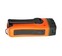 Uxsjakjsd Linterna de Emergencia con Manivela, Radio FM y LED para Celular.