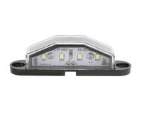 Uxsjakjsd Luz de Matrícula de 4 LED, 10-30 V, IP67, Impermeable, para Remolque, Caravana, Furgoneta, Camión.