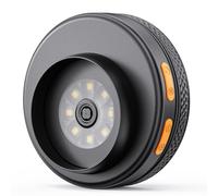 Uxsjakjsd Microscopio Digital con Lupa y Enfoque Automático de 500X, 2,0 Pulgadas, IPS, Portátil, Plegable, 2 Megapíxeles, 8 LED