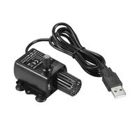 Uxsjakjsd Mini Bomba de Agua Sin Escobillas DC5V Alimentada por USB, Ultrasilenciosa, con Filtro, Sumergible e Impermeable.