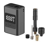 Uxsjakjsd Minibomba Eléctrica Portátil para Bicicleta, 120 PSI, 1300 MAh, Inflador de Alta Presión Recargable por USB-C.