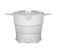 Uxsjakjsd Olla Eléctrica Portátil - Hervidor de Viaje Plegable para Leche de, Agua Caliente y Papilla - Calentador Multifuncional