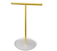 Uxsjakjsd Organizador de Collares con Bandeja de Almacenamiento, Soporte de Joyería en Forma de T para Pulseras, Pendientes, Anillos, Diseño Elegante B