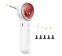 Uxsjakjsd Otoscopio con Luz, Otoscopio Digital con Pantalla IPS de 1,85 Pulgadas, Cámara HD de 720p para Extracción de Cerumen, Videocámara para Otoscopio.