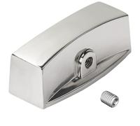 Uxsjakjsd Perilla Cromada para Válvula de Control, Apta para Válvula de Control con Diseño de Vástago en Forma de D, Estufa, Horno, Plancha, Asador A Carbón