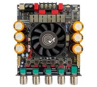 Uxsjakjsd Placa Amplificadora SUB1200Q QCC3034+ES9023 con Extensión para Subwoofer, Placa Amplificadora Digital Bluetooth de 600 W X 2