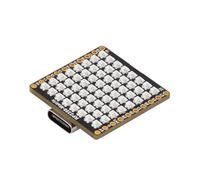Uxsjakjsd Placa de Desarrollo RP2350 Matrix Micro-Type con Matriz LED de 8x8 y Sensor de Seis Ejes QMI8658 Integrado