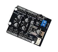 Uxsjakjsd Placa de Expansión de Servoaccionamiento PWM de 8 Vías con Control de Brazo Robótico y Receptor Integrado de 2,4 G.