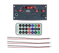 Uxsjakjsd Placa Decodificadora de Audio MP3 para Altavoces, Sin Pérdida de Datos, MP3/WMA/WAV/FLAC/Ape, para Coche, USB, AUX, TF, FM, A