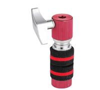 Uxsjakjsd Poste de Soporte para Platillos Hi-Hat de Jazz Drum, Accesorio de Percusión, de Metal Antioxidante, Color Rojo.