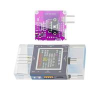 Uxsjakjsd Probador USB con Pantalla Digital Multifunción, Monitor de Voltaje y Corriente, Medidor de Potencia con Sensor Digital 2 en 1 de TVOC/CO2.