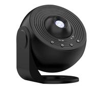 Uxsjakjsd Proyector de Luz de 13 Estrellas, Planetario HD, Galaxia, Luna, con Sonido Bluetooth, Ideal para Habitación Infantil, Color Negro.