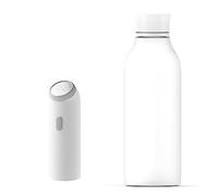 Uxsjakjsd Pulverizador de Bidé EléCtrico PortáTil de Mano Limpiador Personal Cuidado MultifuncióN con Capacidad Bidé de Lavado con Pulverizador de Botella, Gris