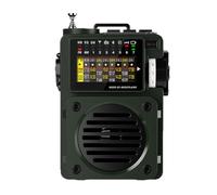 Uxsjakjsd Radio -700 de Banda MW/FM/SW/, Reproductor Multimedia Portátil de Música, Compatible con Bluetooth y TF.