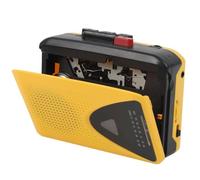 Uxsjakjsd Radio Portátil Am/FM con Casete y Grabadora de Música con Altavoz y Compatible con Auriculares de 3,5 Mm.