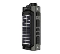 Uxsjakjsd Radio Solar Portátil, Radio de Emergencia con Manivela, Radio Am/FM con Dinamo, Estación de Energía para de Energía, Cargador de Teléfono USB