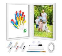 Uxsjakjsd Recuerdo Artesanal, de Fotos con Huella de Mano, Kit Familiar, Regalos para Mamás Primerizas, Bebés y Padres Primerizos.