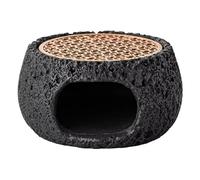 Uxsjakjsd Redondo de Material Rocoso Artístico para Calentar Velas, Base Aislante para Cocina y Comedor, Vajilla para el Hogar A
