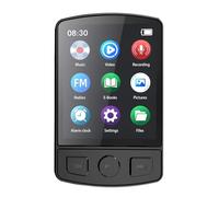 Uxsjakjsd Reproductor MP3 Portátil Sport Clip Walk Man con Sonido HiFi, Pantalla de 1,8 Pulgadas, Ultraligero, Bluetooth 5.2, Botón para Deporte.