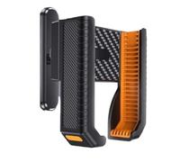 Uxsjakjsd Soporte de Bolsillo para Teléfono para Maquinaria Deportiva, Camión o Tractor. Inclinación de 45 Grados y Rotación de 360 Grados.