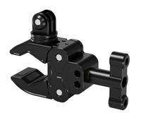 Uxsjakjsd Soporte Universal para Cámara con Súper Abrazadera de 3 Tarjetas, Ajuste Frontal y Trasero de 180°, Soporte para Manillar, Tubo, Trípode, Soporte de Escritorio para Cámara