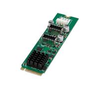 Uxsjakjsd Tarjeta de Expansión de Control Industrial M.2 M ASM3142 de 2 Puertos y 10 Gbps, Tipo e, USB 3.1. Tarjeta de Expansión M.2 ASM3142, Tipo e, USB 3.1.