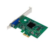 Uxsjakjsd Tarjeta Gráfica PCIe X1 ST425 AST2400 2K VGA para 10/para 11, 1920 X 1200, 32 Bpp A 60 Hz, Adaptador de Expansión PCIE 32/64
