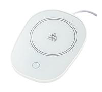 Uxsjakjsd Termostato de Café de Escritorio para de Café, Ideal para Amantes del Café, Velas, Leche, Té, Regalo, Enchufe de la UE, Color