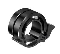 Uxsjakjsd Timbre Doble de Aluminio para Bicicleta - Sonido Fuerte y para Manillares de 22 mm, Accesorio de Seguridad para Bicicleta, Color Negro.