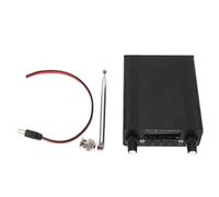 Uxsjakjsd Transmisor FM Estéreo de 76-108 MHz, 5 W, Estación de Radio FM de Alcance con Conector de Micrófono y Sonido.