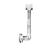 Uxsjakjsd Tubo Desnatador Transparente para Acuario, Gira la Superficie, Entrada y Salida, Filtro para Plantas de Agua, Limpieza de Peceras, Accesorios de 20 mm.