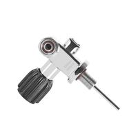 Uxsjakjsd Válvula de Buceo de Alta Presión de Metal M18x1.5 de 3500 PSI, Accesorio para Tanque de Buceo