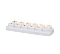 Uxsjakjsd Velas LED Sin Llama con Pilas, Creativas, para Halloween, Navidad, Fiestas, Decoración, 12 Unidades
