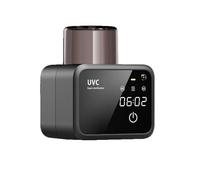 Uxsjakjsd y Secador de Cepillos de Dientes UV Inteligente, Recargable, con Pantalla LED, Soporte para Cepillos de Dientes de Pared y Accesorios de Baño B