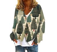 uxxnjfg Mis Pedidos Realizados, Jersey Mujer Invierno Navideño Fiesta Ugly Christmas Sweater Punto Tallas Grandes Lana Camiseta Sweater Festival Outfit Ropa Deportiva Mujer 2024 XXL