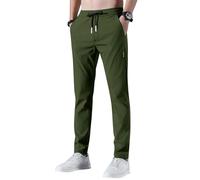 uxxnjfg Oferta Flash, Pantalon Trabajo Hombre Trekking Tallas Grandes Pantalon Tacticos Camuflaje Senderismo Pantalones con Bolsillos Vestir Ropa Deportiva Hombre Verde del ejército XL