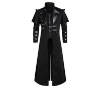 uxxnjfg Traje Halloween Disfraz Halloween Adulto Pirata Tallas Grandes Disfraz Halloween Hombre Vampiro Medieval Disfraz Medieval Hombre - Mis Pedidos Realizados Negro 4XL