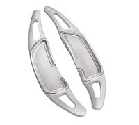 UYAERWA Cambio De Engranaje Paleta Extensión De Palanca De Cambios Para Mercedes Benz Para AMG CLA45 C63 GLA45 GLS63 GLE63 G63 2016-2019(Silver)