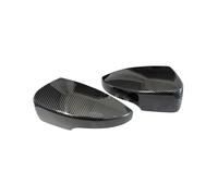 UYCHYTQR Cubierta del Espejo Lateral Cubierta del Espejo Lateral Retrovisor Exterior del Coche para F&ORD para Kuga para Escape 2013-2018 para Focus MK3 2012-2018(Carbón)